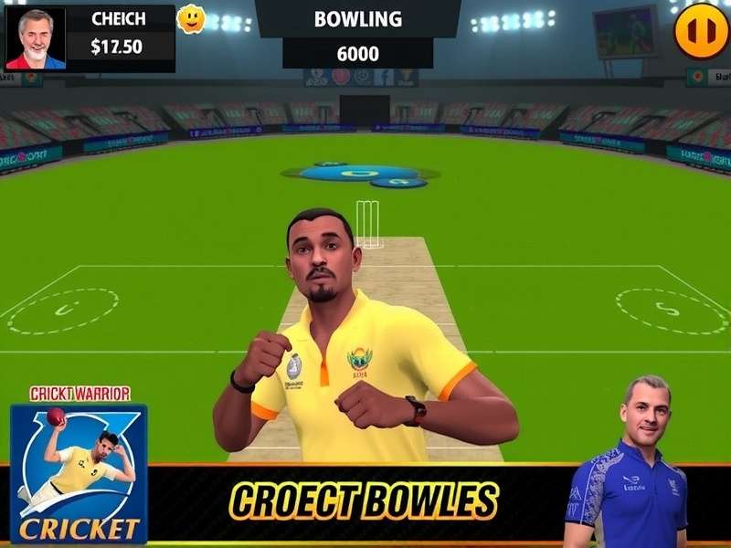 Cricket Warrior Legendary Bowling Interface
